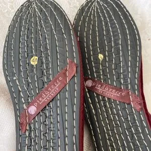 Brodsky Bordeaux Sipario Velluto Men’s Slides Brodsky | Shoes | Brodsky Bordeaux Sipario Velluto Mens  main image 3